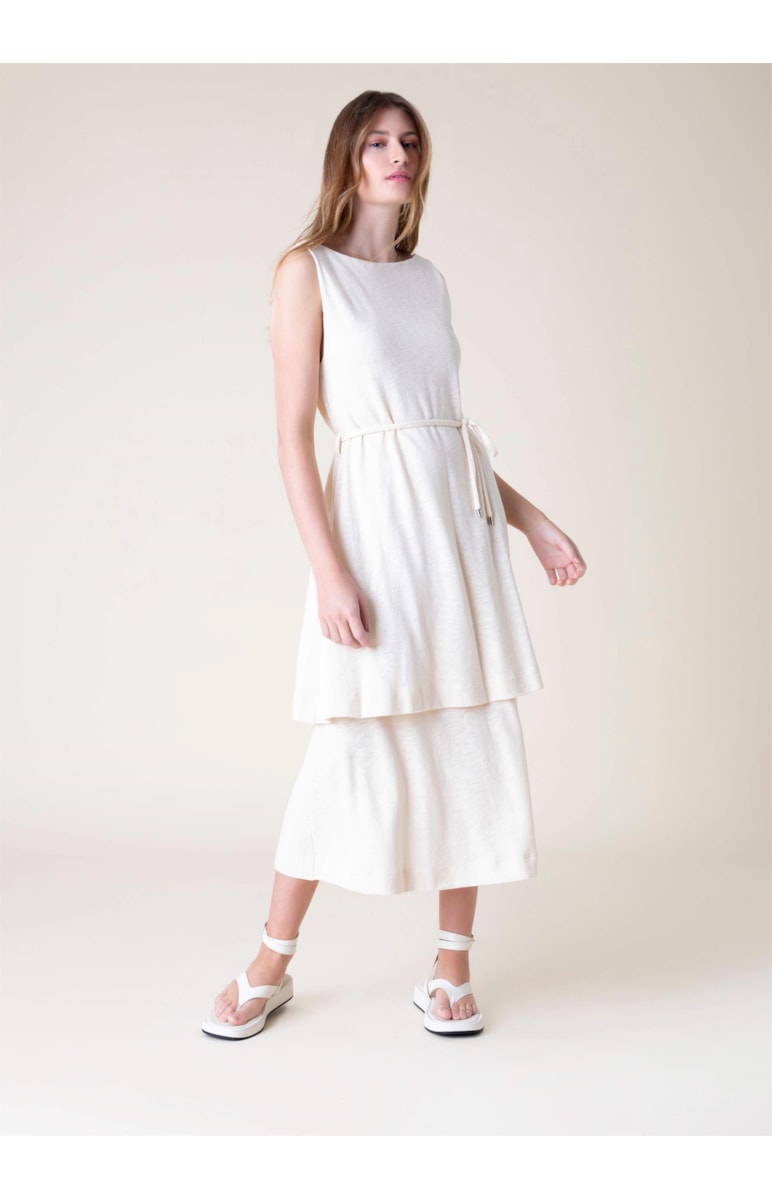 Vestido Canoa Nature Off White