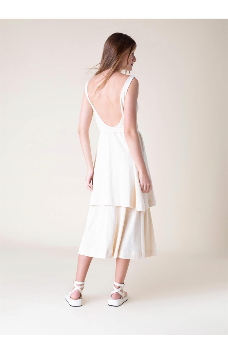 Vestido Canoa Nature Off White