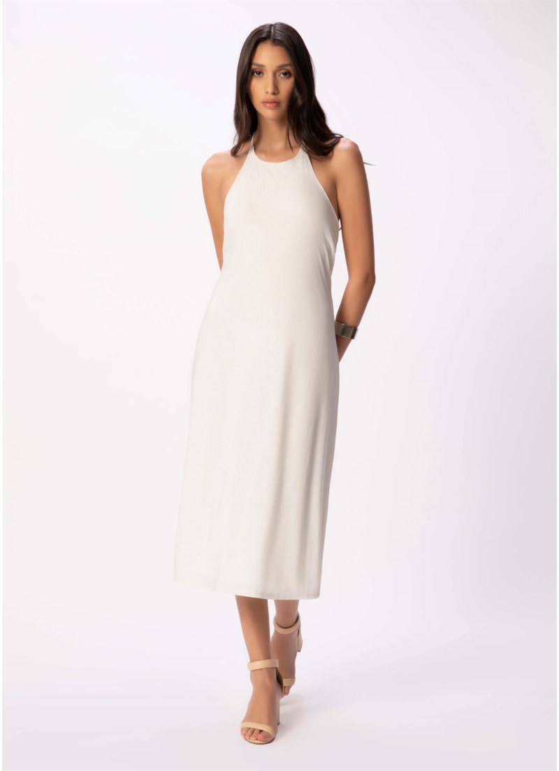 Vestido Celebrate Midi Branco