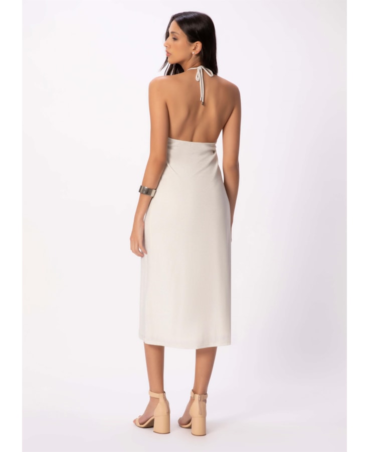 Vestido Celebrate Midi Branco