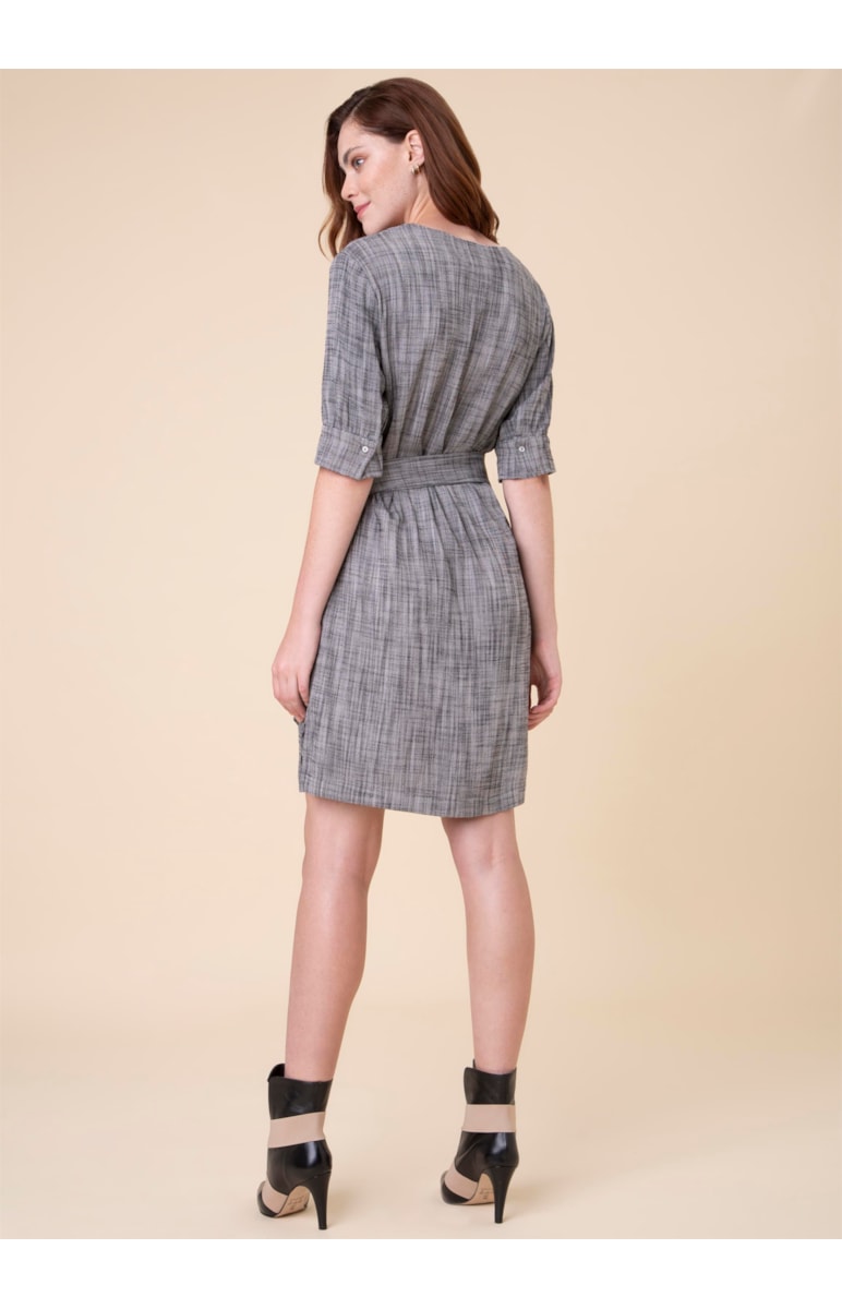 Vestido Curto Laço Preto
