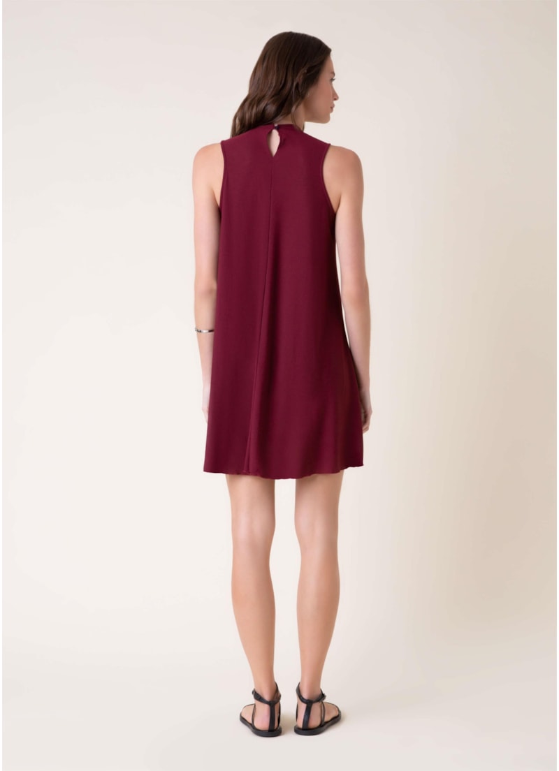 Vestido Indie Bordeaux