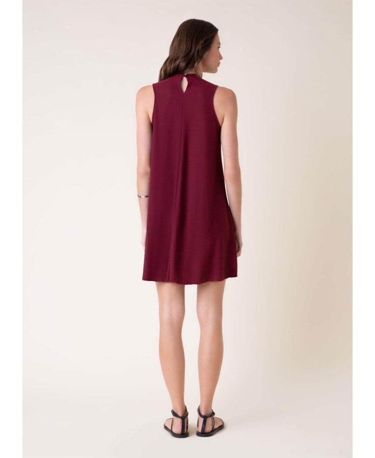 Vestido Indie Bordeaux
