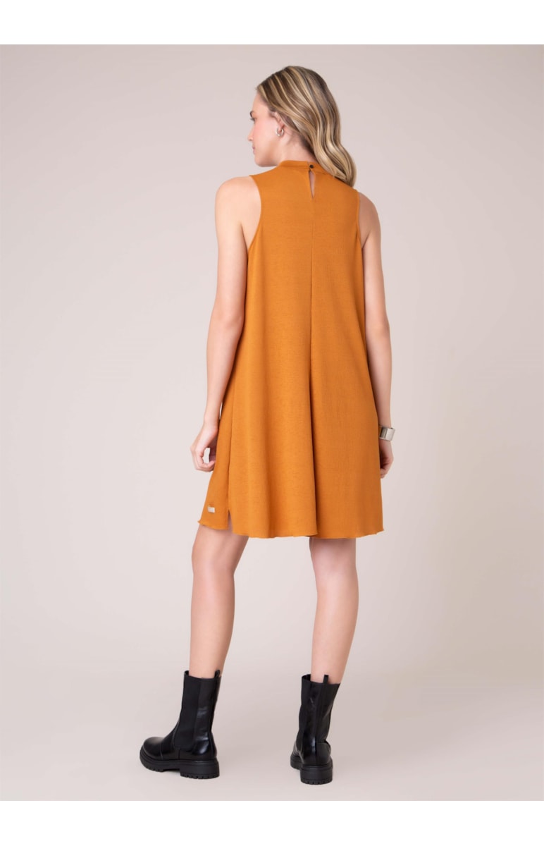Vestido Indie Camel