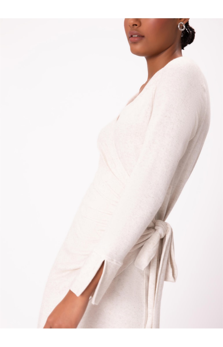 Vestido Linho Amarração Natural