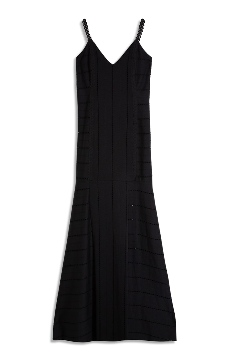 Vestido Longo Sianinha Preto