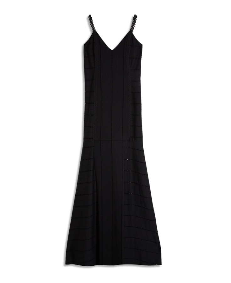 Vestido Longo Sianinha Preto