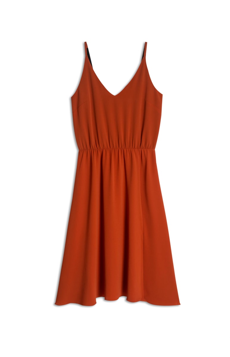 Vestido Midi Básico Elástico Terra