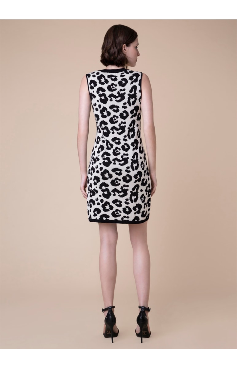 Vestido Midi Jaguar Preto