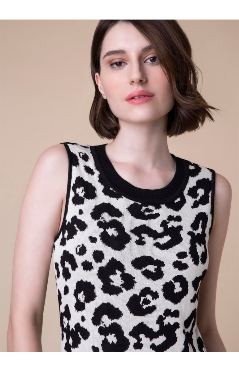 Vestido Midi Jaguar Preto
