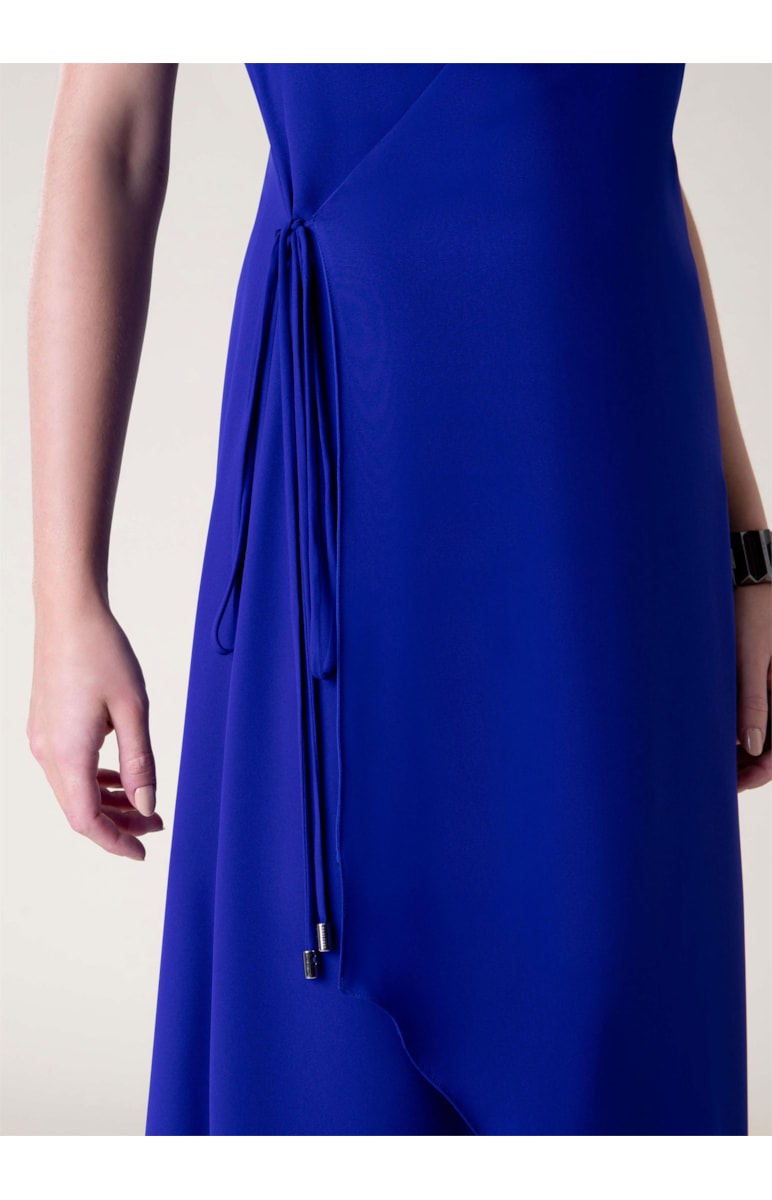 Vestido Midi Lenço Royal