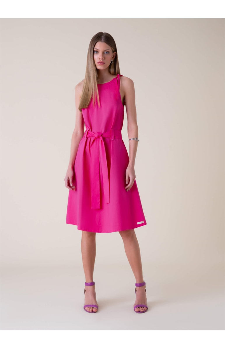 Vestido Midi Paper Pink