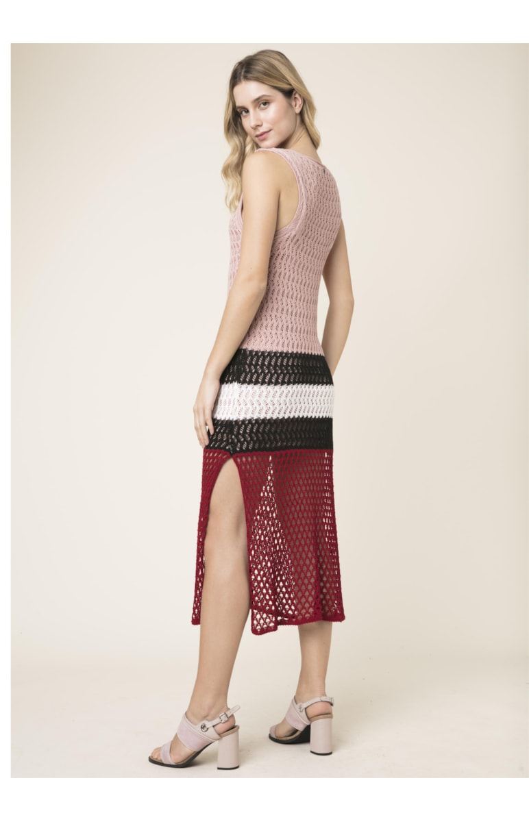 Vestido Midi Tricot Unica