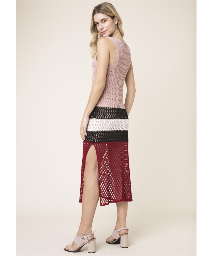 Vestido Midi Tricot Unica