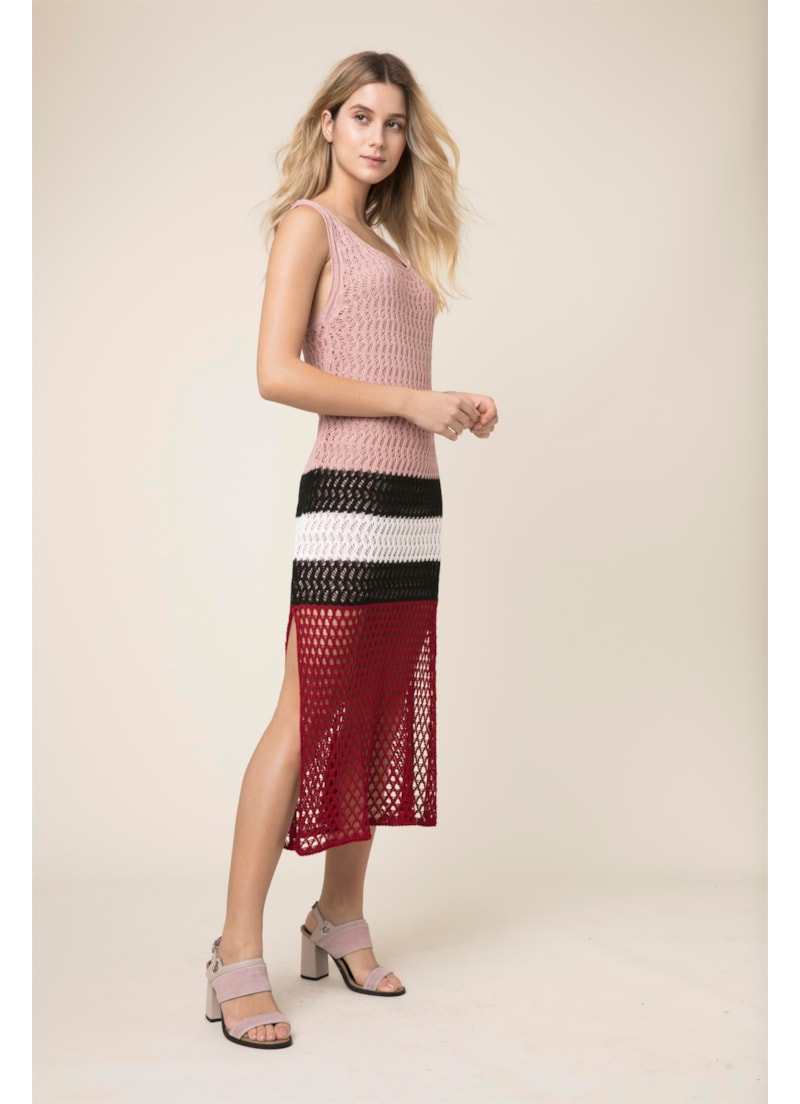 Vestido Midi Tricot Unica