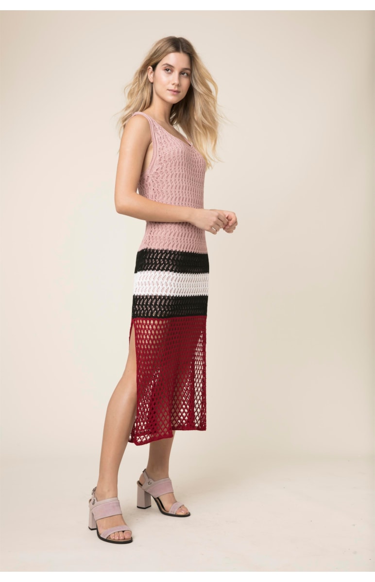 Vestido Midi Tricot Unica