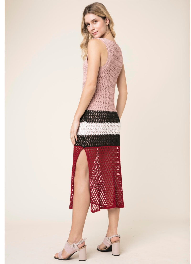 Vestido Midi Tricot Unica