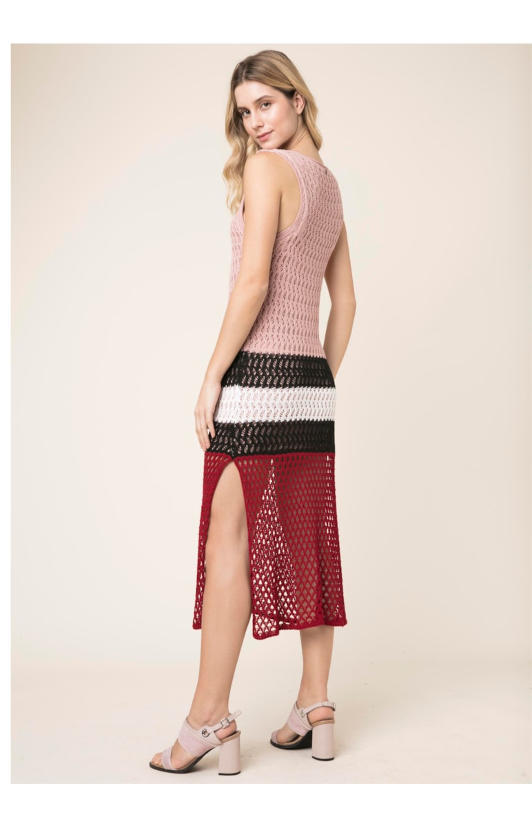 Vestido Midi Tricot Unica