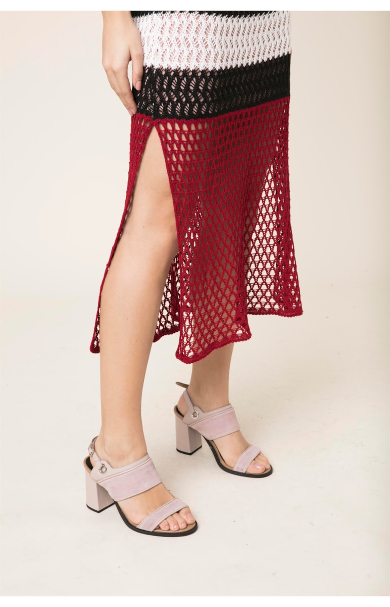 Vestido Midi Tricot Unica