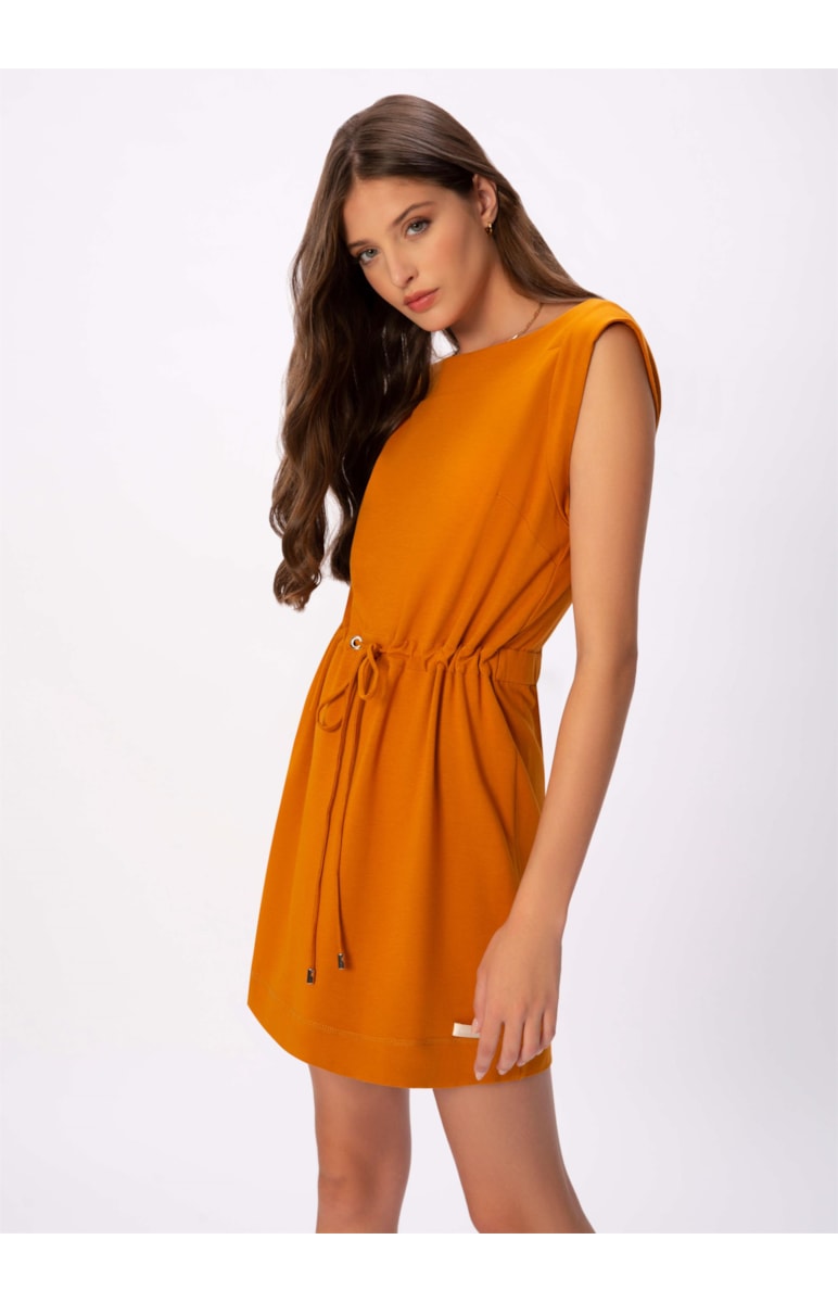 Vestido Moletinho Caramelo