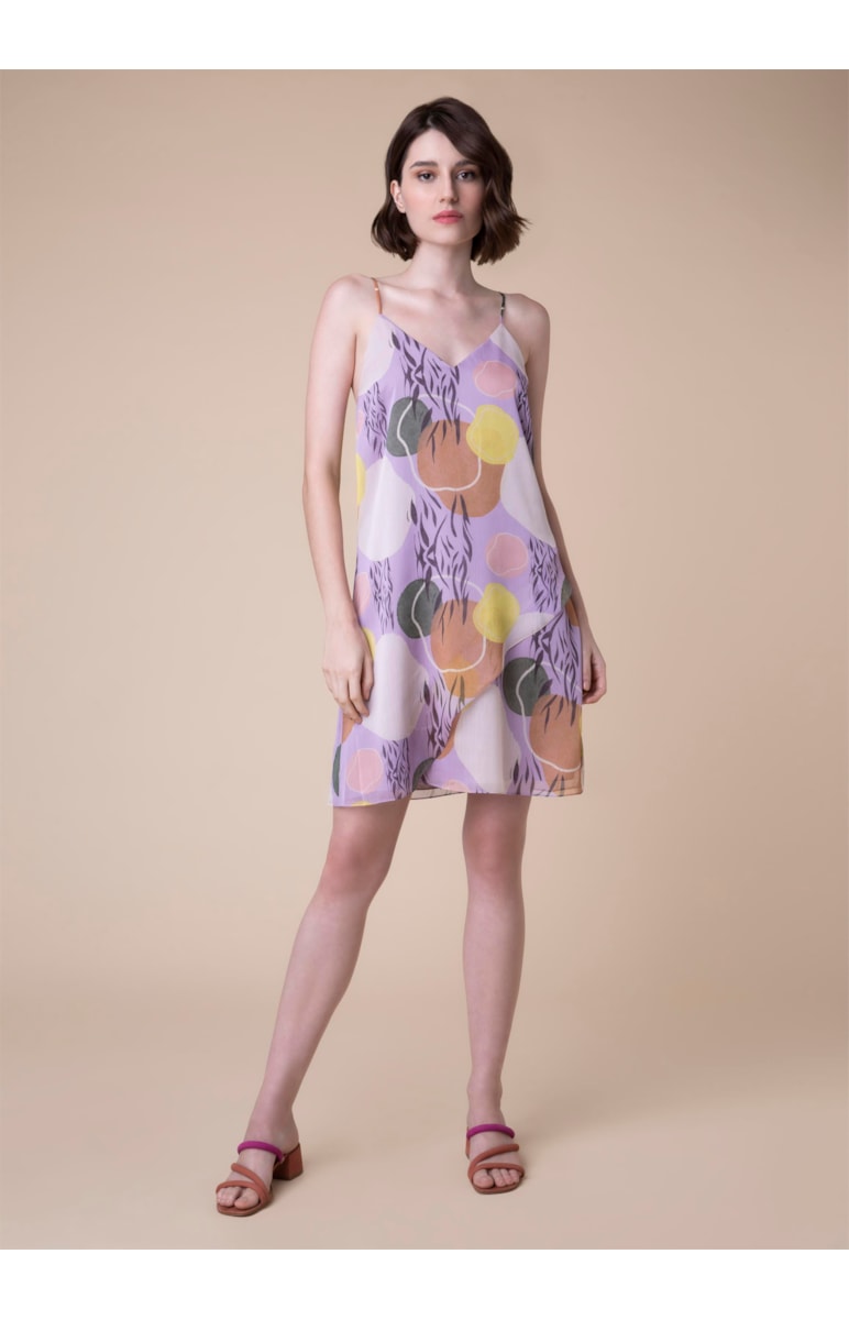 Vestido Nature Dots Est.Lilas Nature Dots