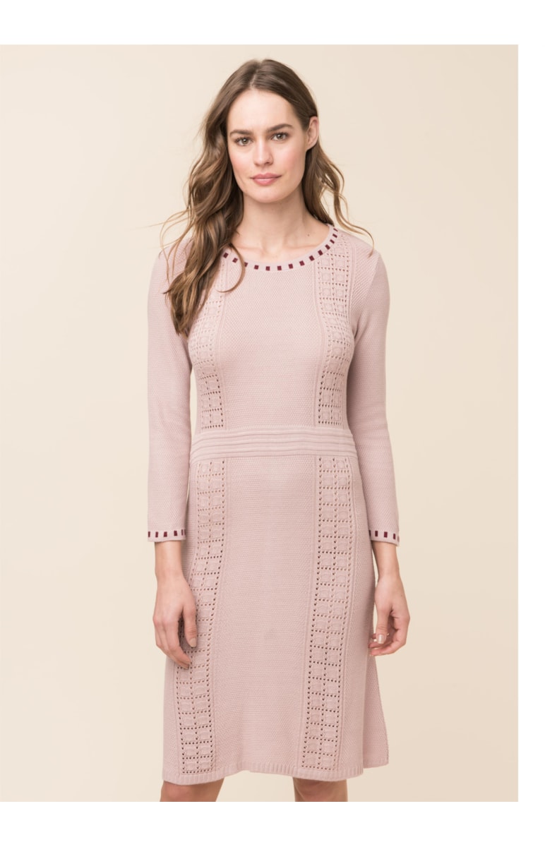 Vestido Passa Fita Nude