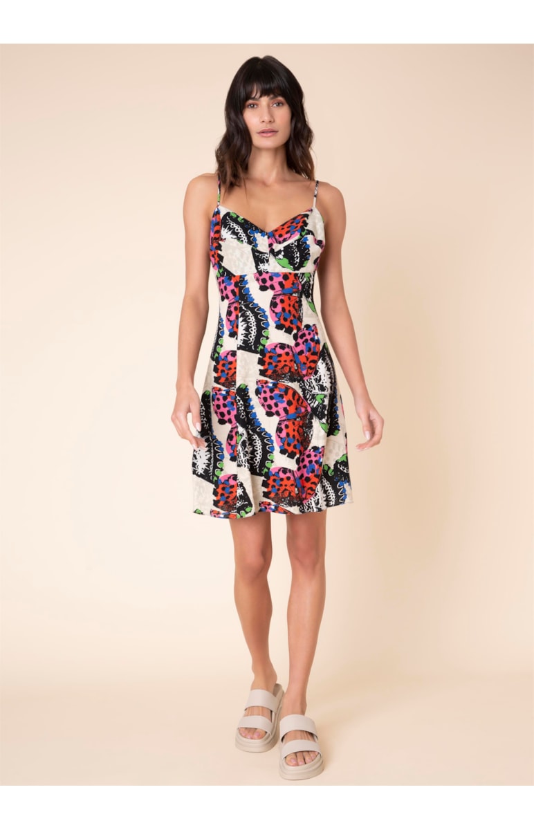 Vestido Regata Butterfly Estampado