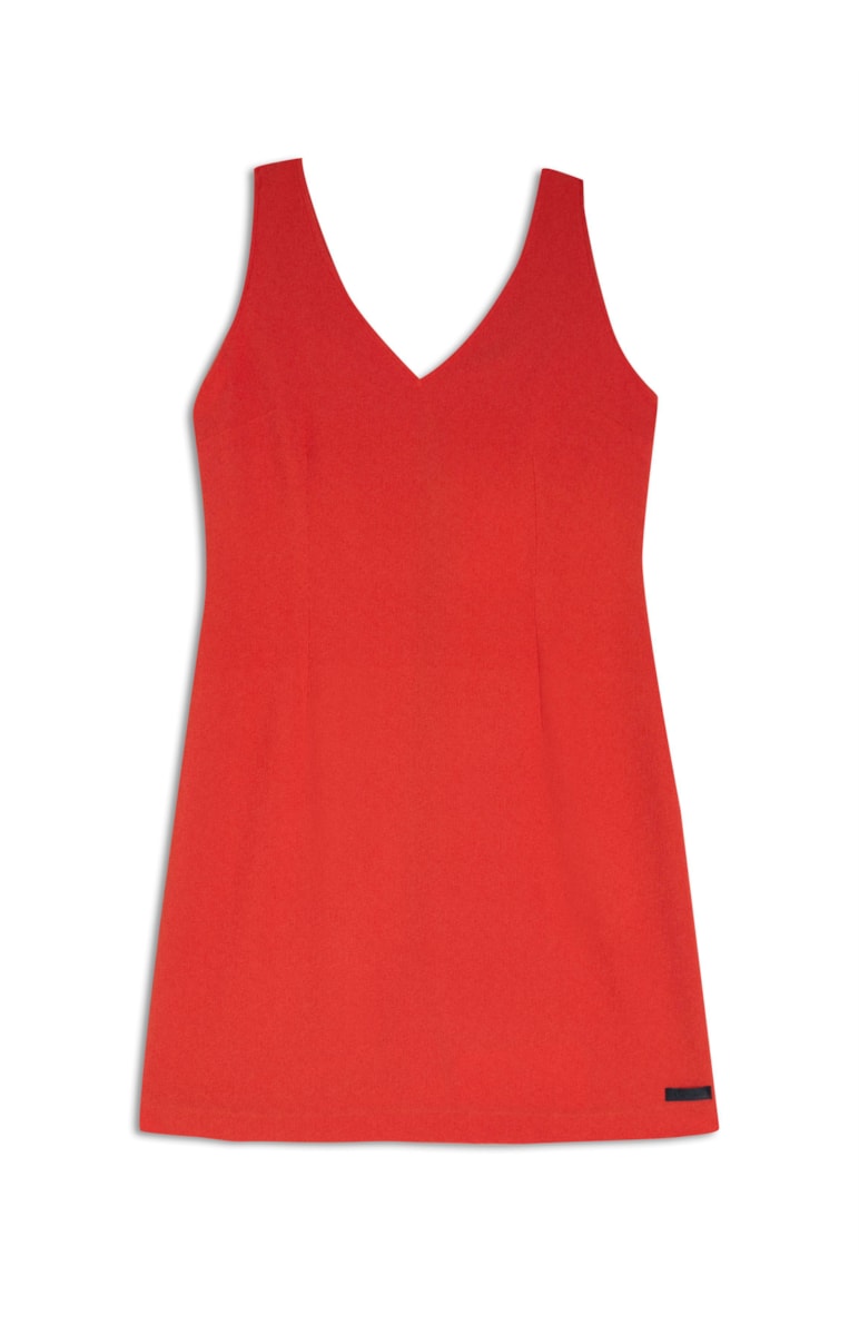 Vestido Regata Telha