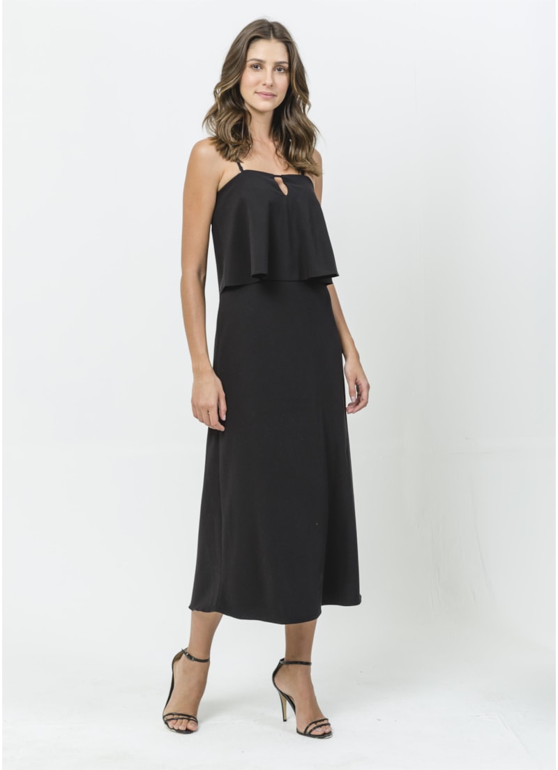 Vestido Tomara Que Caia Preto