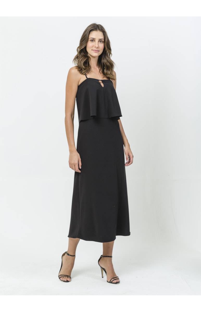 Vestido Tomara Que Caia Preto