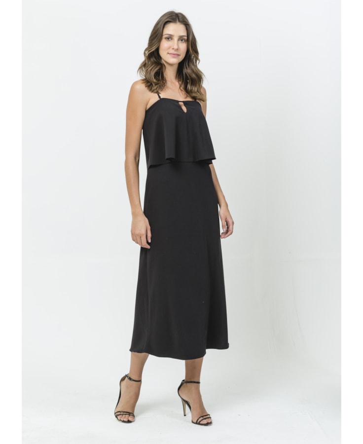 Vestido Tomara Que Caia Preto