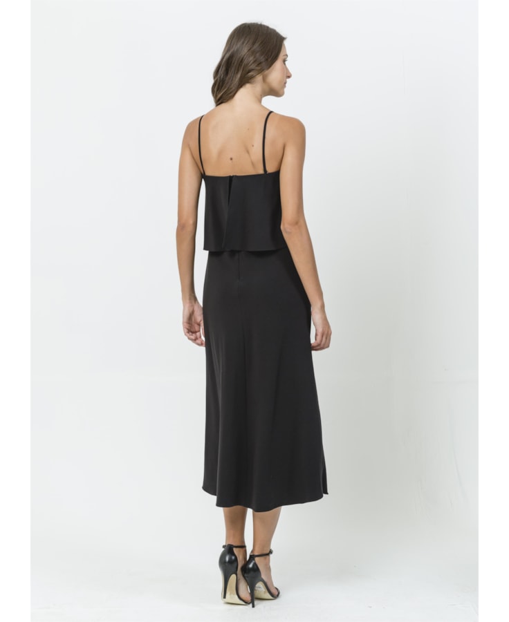 Vestido Tomara Que Caia Preto