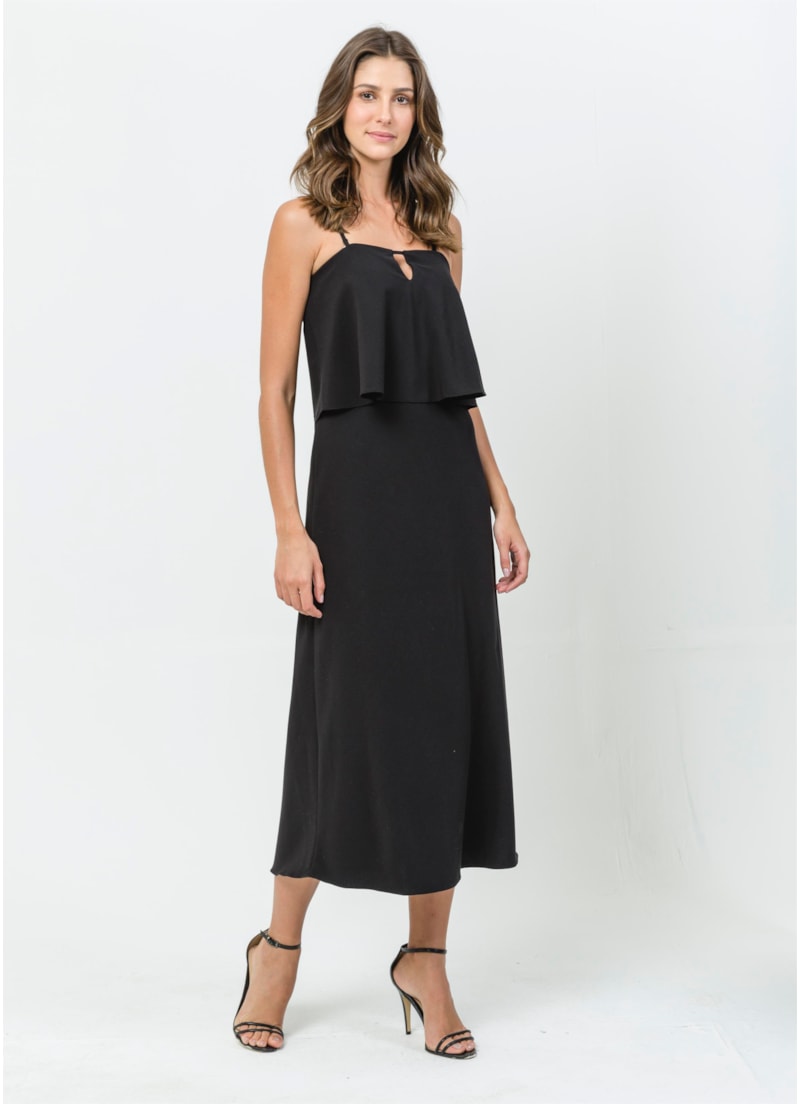 Vestido Tomara Que Caia Preto