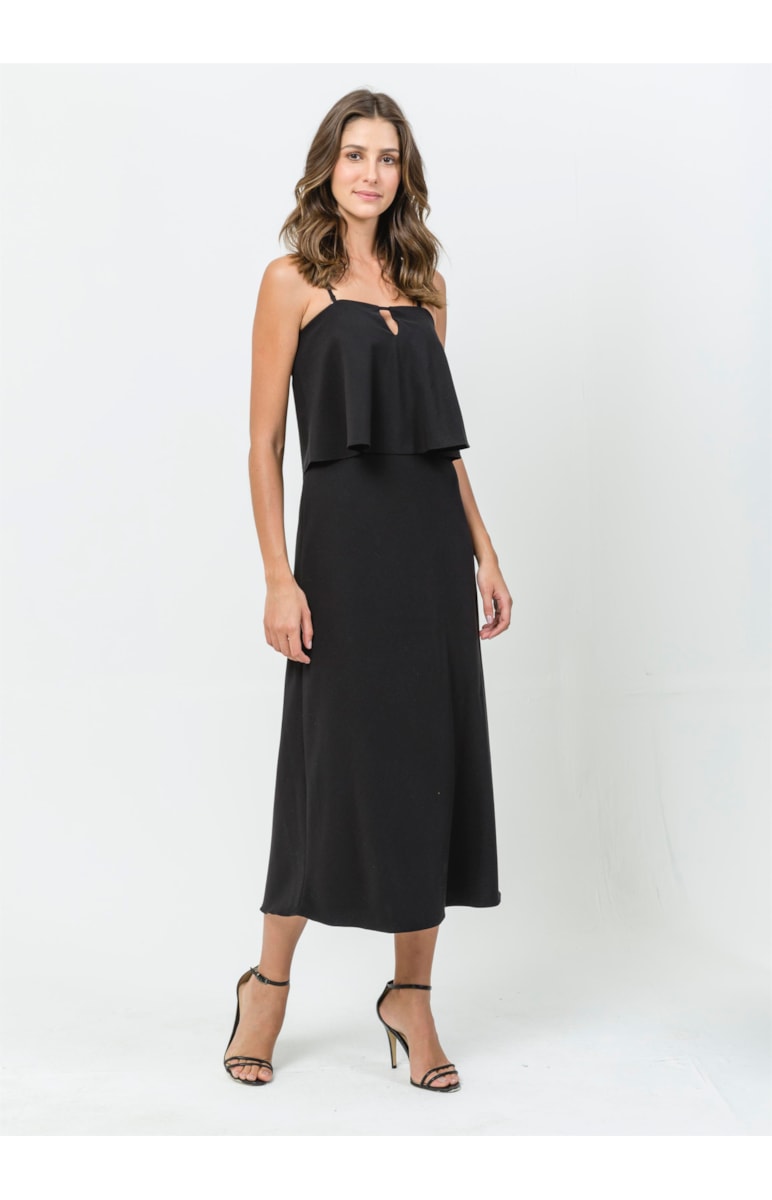 Vestido Tomara Que Caia Preto