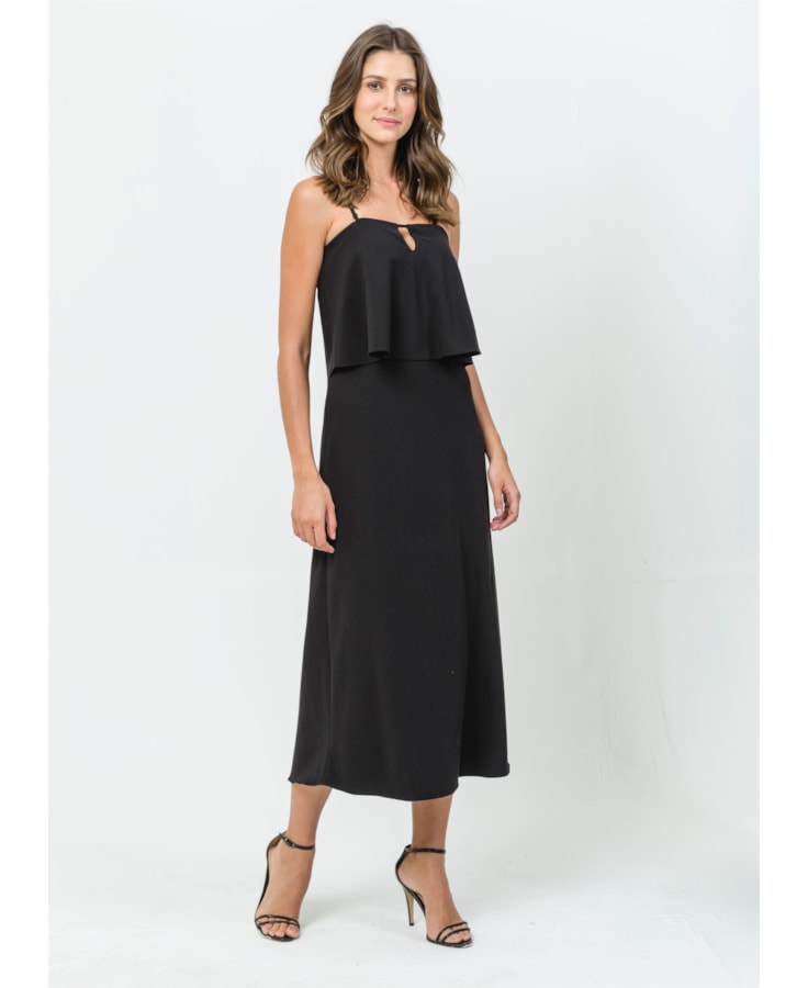 Vestido Tomara Que Caia Preto