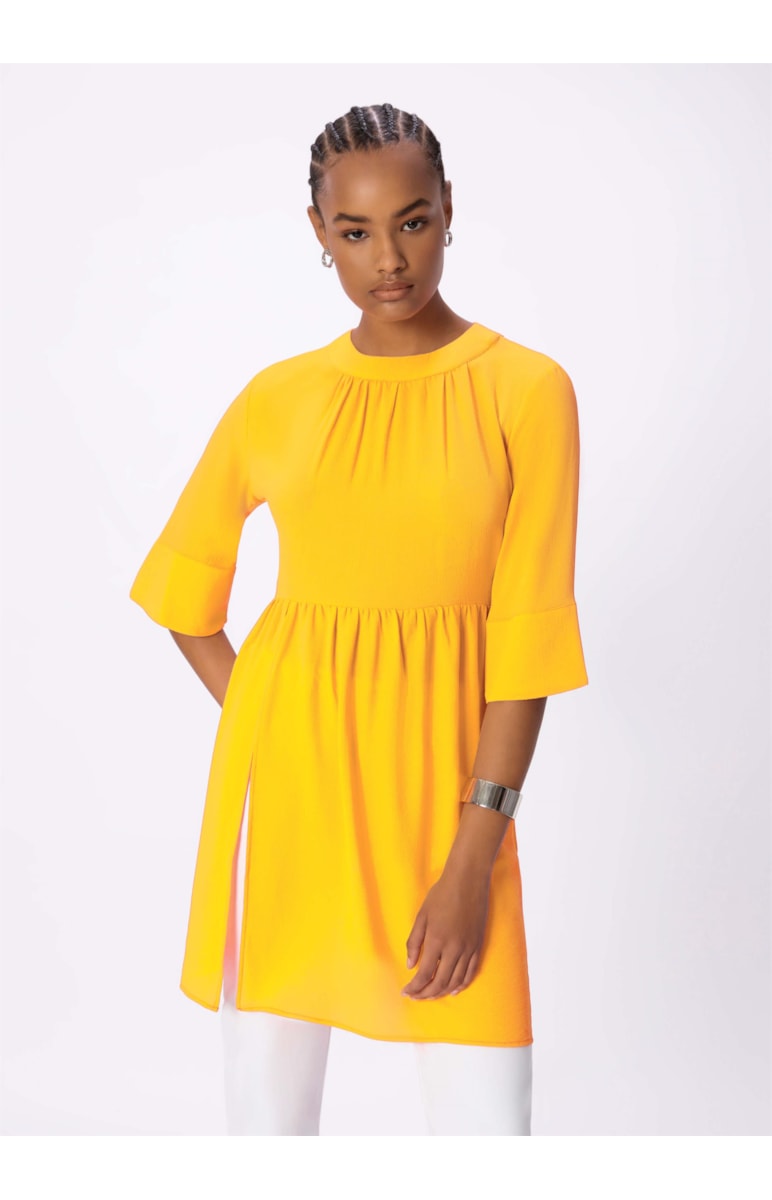 Vestido Túnica Mostarda