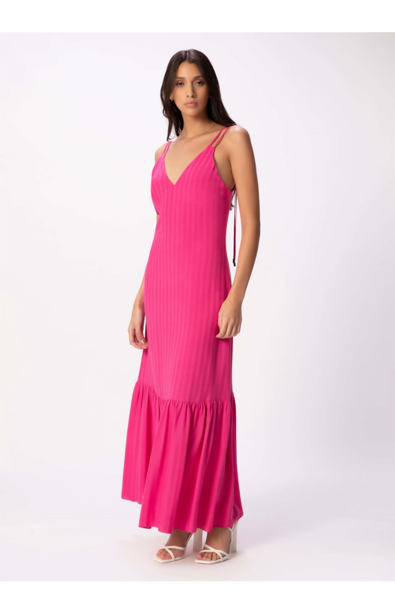 Vestido Visco Duble Pink