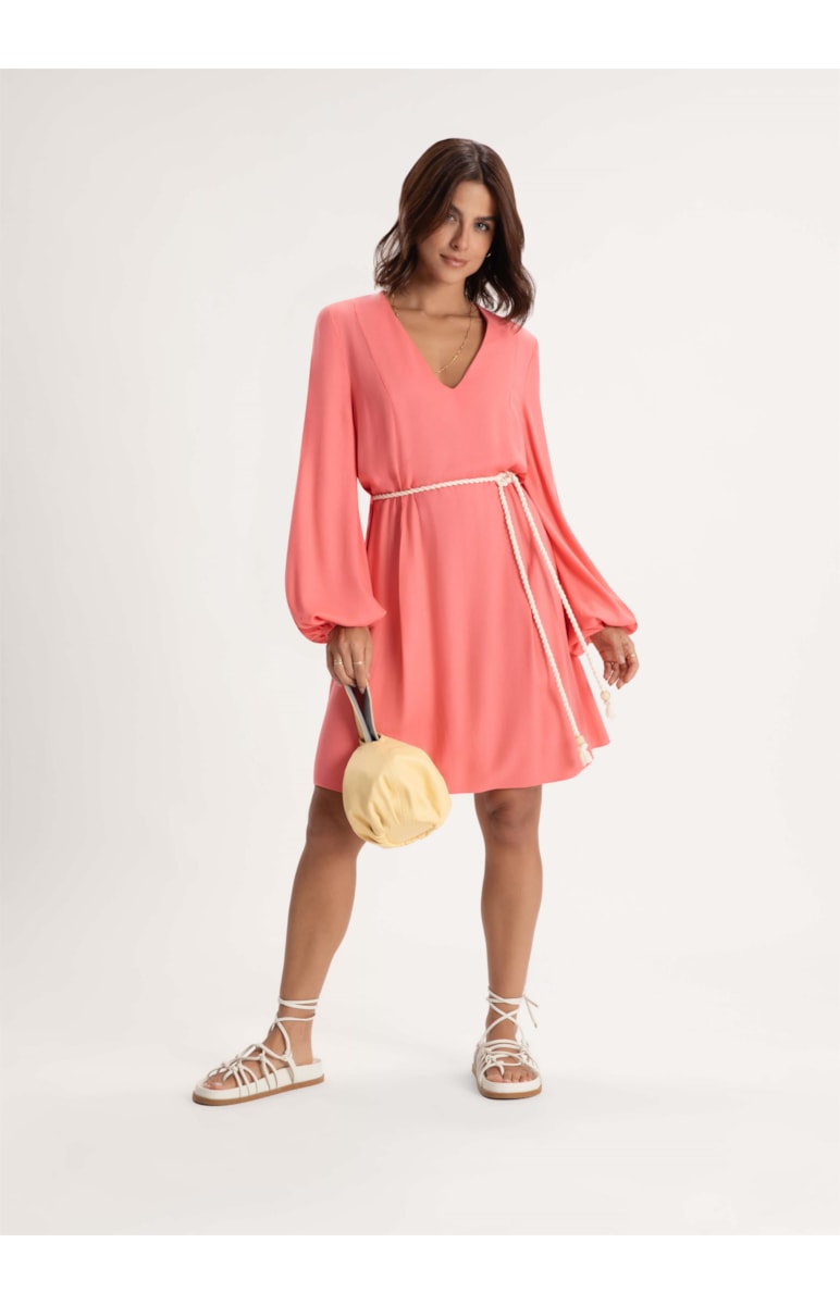 Vestido Visco Heat Melancia