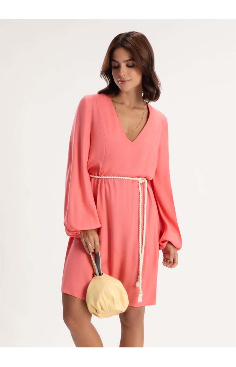Vestido Visco Heat Melancia
