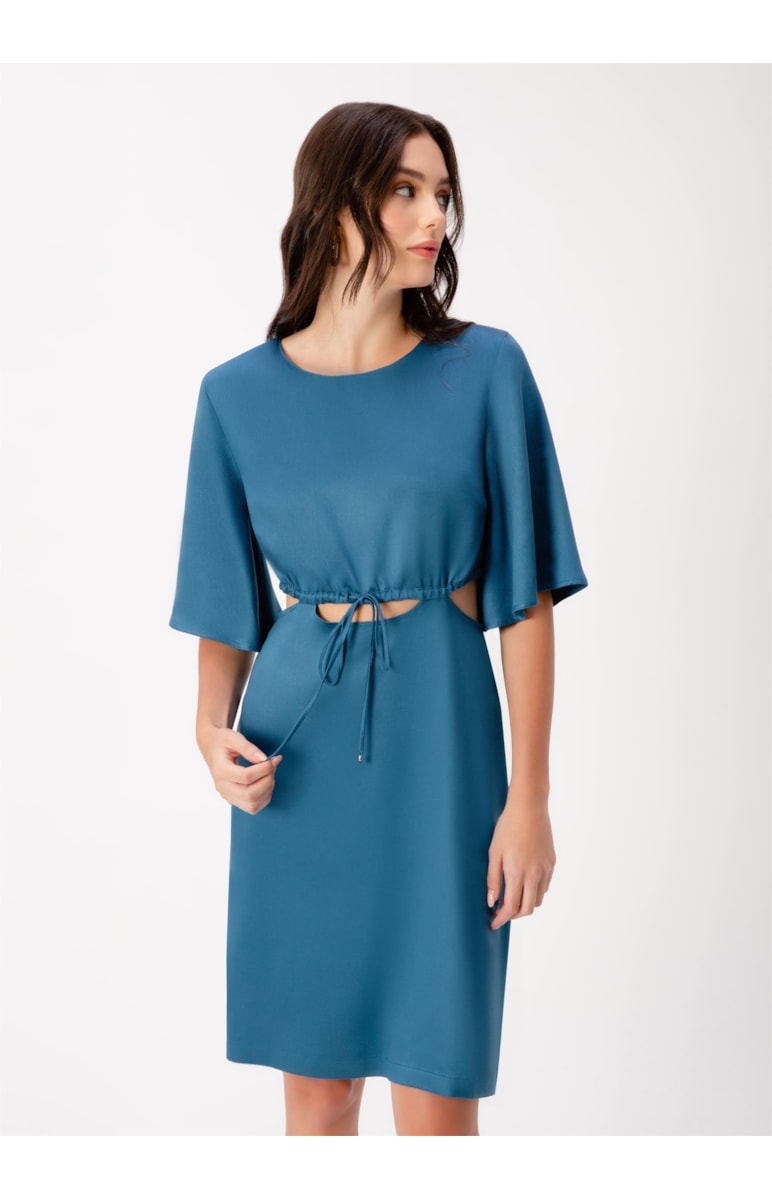 Vestidos Maxime Canaleta Petroleo