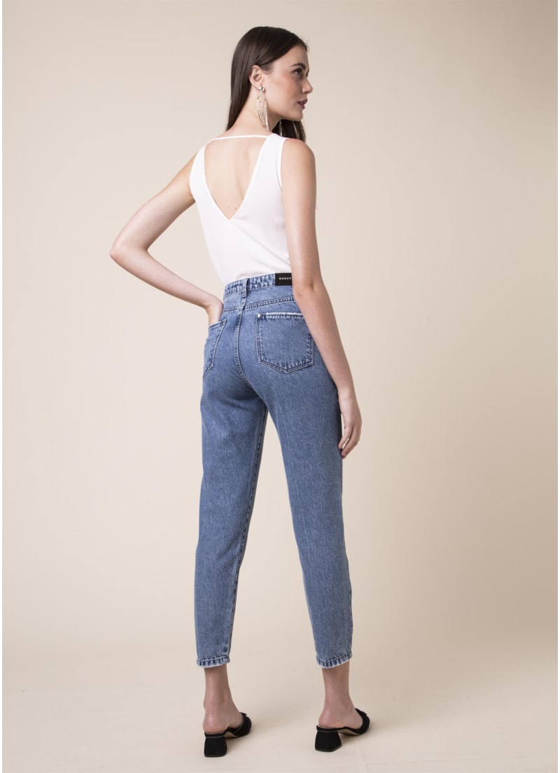 Vintage Denim Ii Vintage 5 Pckts B-257 Lav.Medio C/Rebolo