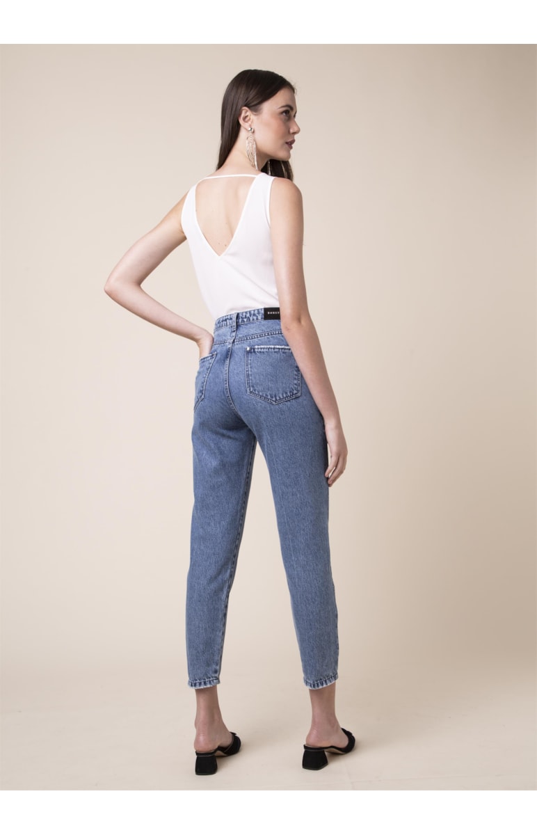 Vintage Denim Ii Vintage 5 Pckts B-257 Lav.Medio C/Rebolo