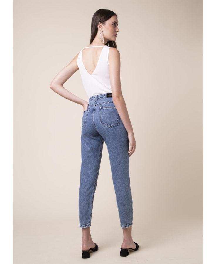 Vintage Denim Ii Vintage 5 Pckts B-257 Lav.Medio C/Rebolo