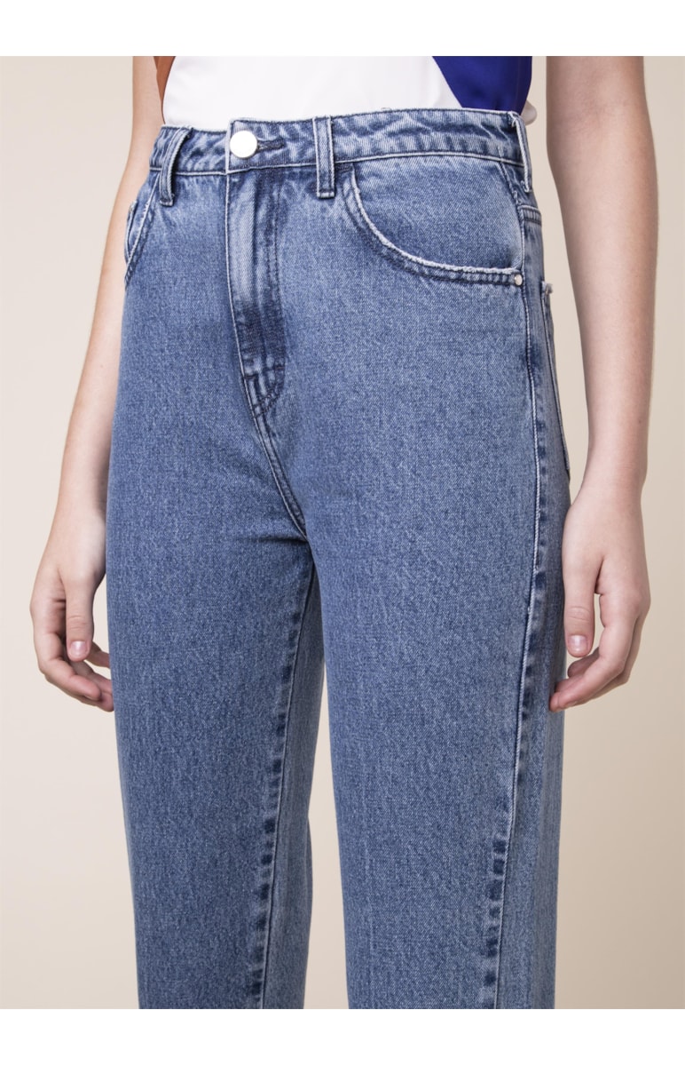 Vintage Denim Ii Vintage 5 Pckts B-257 Lav.Medio C/Rebolo